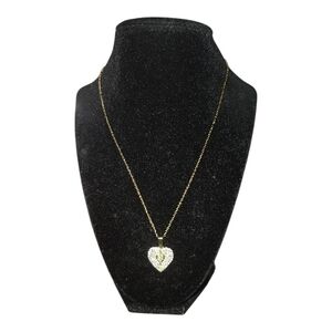 🔥NWOT🔥Stainless Steel Gold Heart Pendant Necklace